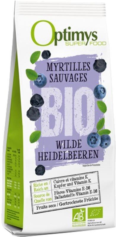 OPTIMYS Heidelbeeren wild Bio (180G)