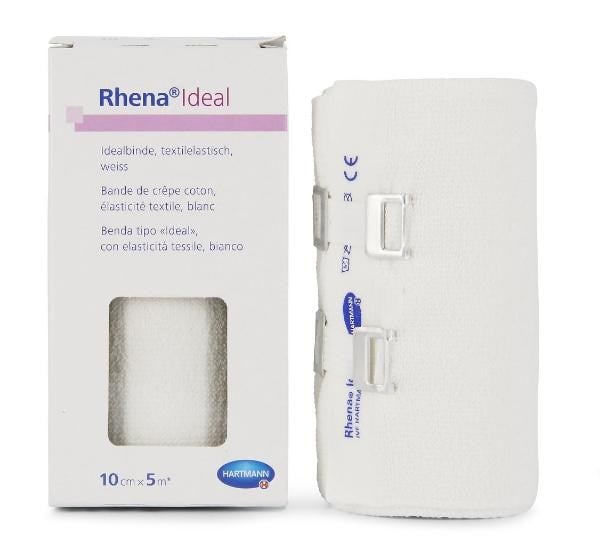 Rhena Ideal Elastische Binde 8cmx5m hautfarben (10 Stk)