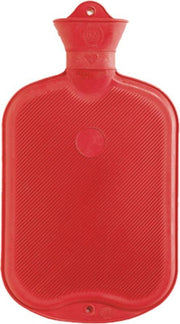 Sänger Wärmflasche Lamelle 1seitig rot (2 Liter)
