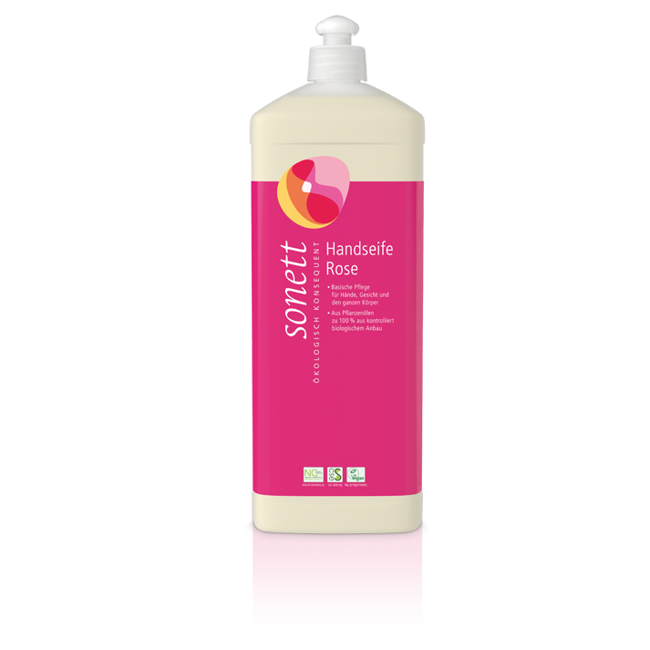 Sonett Handseife Rose (300ml)