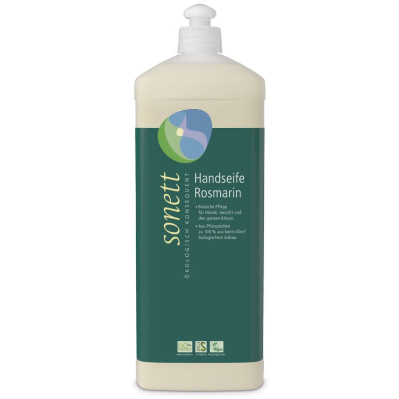 Sonett Handseife Rosmarin Nachfüllflasche (1 Liter)