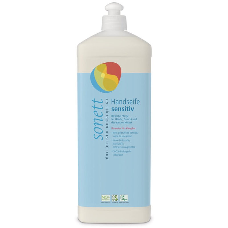 Sonett Handseife sensitiv Nachfüllflasche (1 Liter)