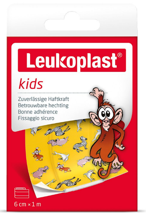 Leukoplast kids 6cmx1m Rolle (1 Stk)