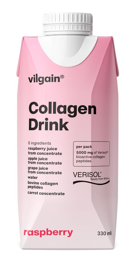 Vilgain Collagen Drink Himbeere