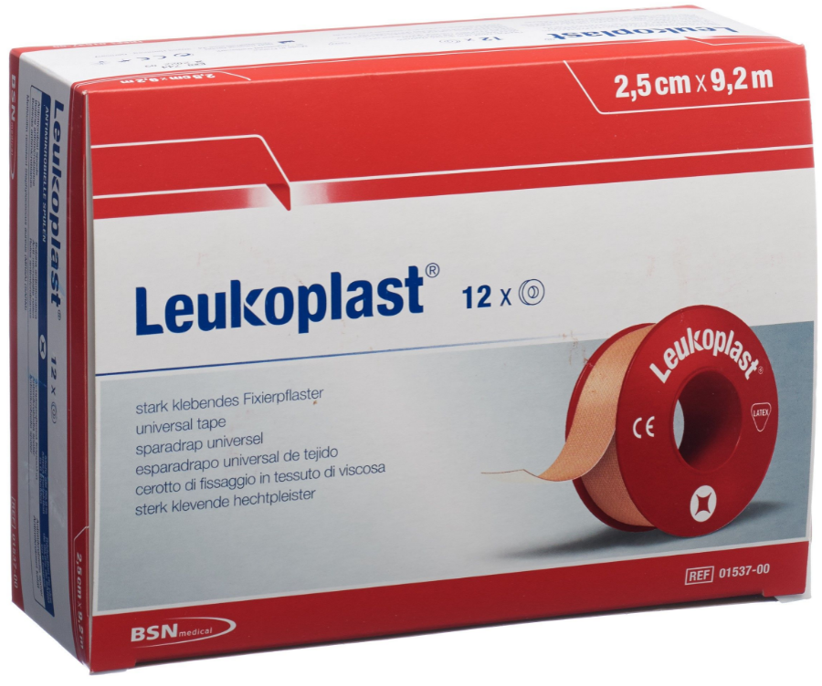 Leukoplast Heftpflaster 2.5cmx9.2m (12 Stk)