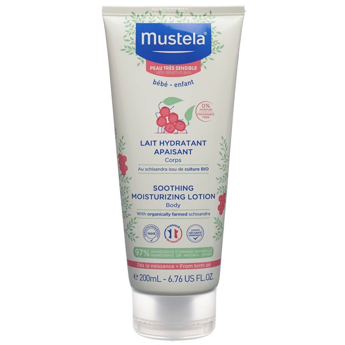 Mustela Beruhigende Feuchtigkeitsmilch (200ml)