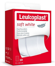 Leukoplast soft white 6x10cm (10 Stk)