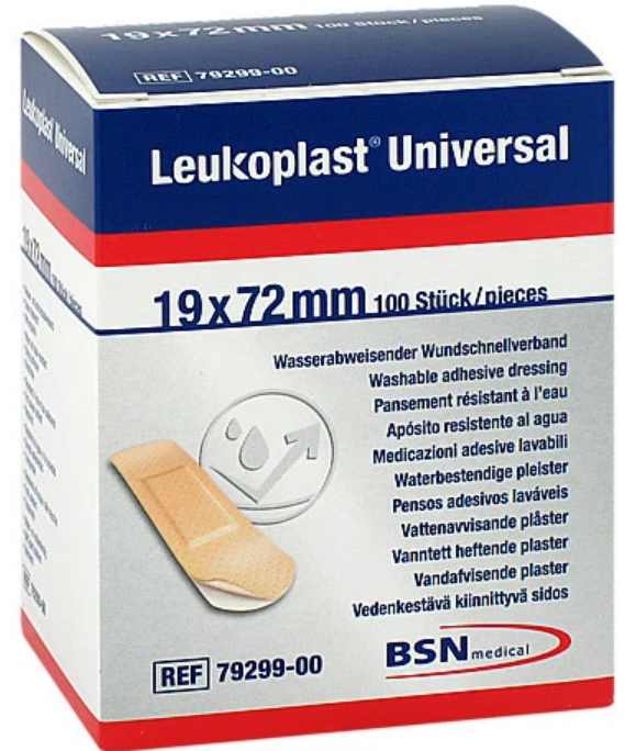 Leukoplast universal Strips 19x72mm (100 Stk)