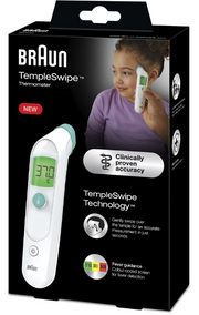 Braun TempleSwipe Stirnthermometer BST200WE (1 Stk)