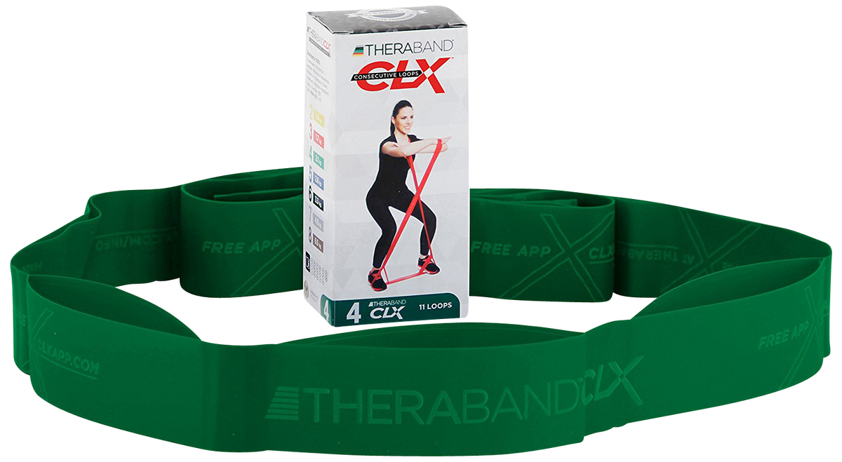 TheraBand CLX11 Loops stark, grün (1 Stk)