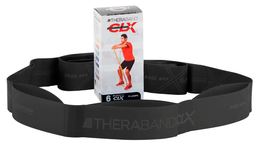 TheraBand CLX11 Loops spezialstark, schwarz (1 Stk)