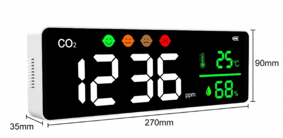 CO2 Messgerät Digital (1 Stk)