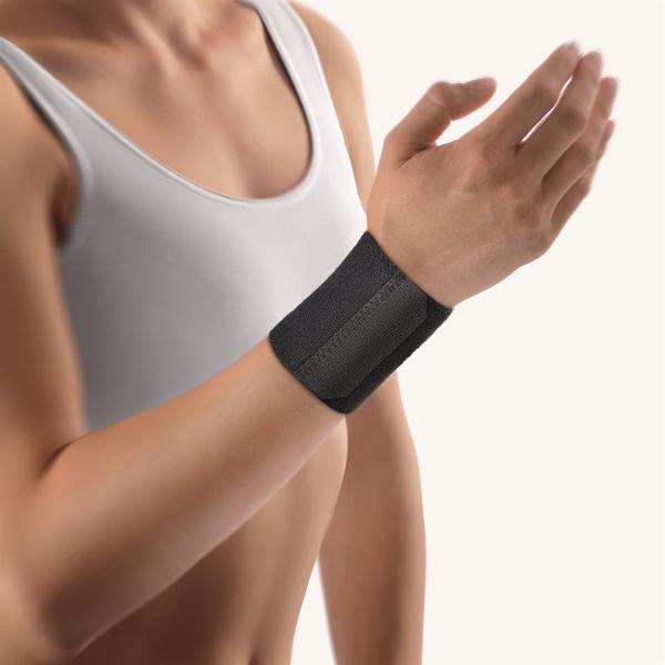 Bort Bendaggio per polso Velcro 8cm Gr3 -22cm nero (1 pz)