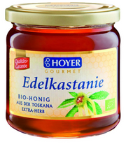 HOYER Edelkastanienhonig Toskana Bio Glas (500g)