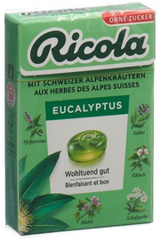 Ricola Eucalyptus Bonbons Box (50g)