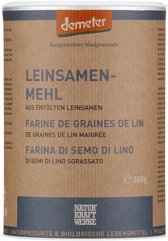 NATURKRAFTWERKE Leinsamenmehl Demeter (300g)