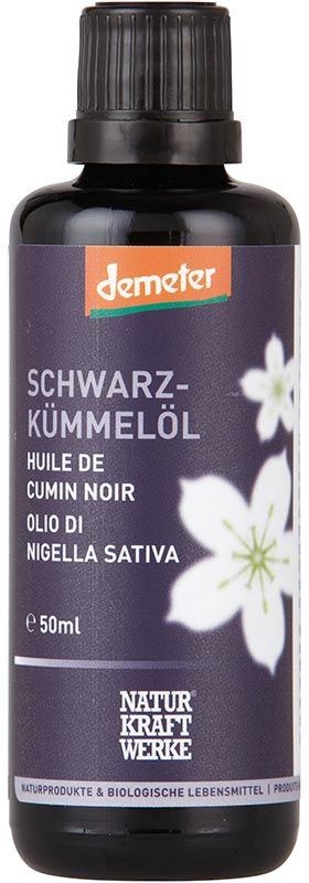 NATURKRAFTWERKE Schwarzkümmelöl Demeter (50ml)