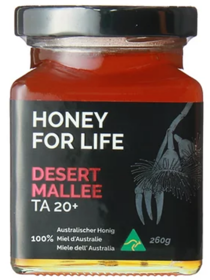 HONEY FOR LIFE Desert Mallee TA 20+ (260g)