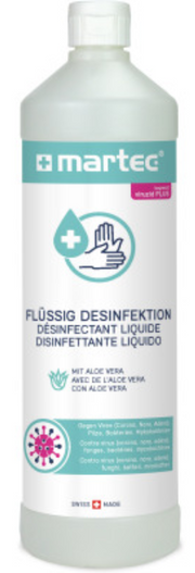 Martec Hände-Desinfektionsmittel flüssig (1L)