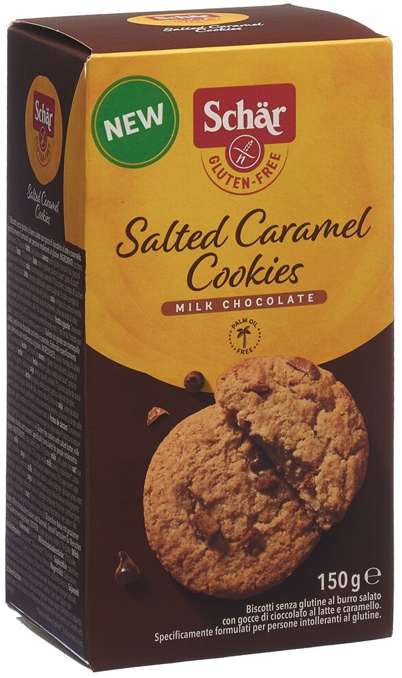 SCHÄR Salted Caramel Cookies glutenfrei (150g)
