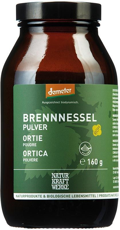 NATURKRAFTWERKE Brennnesselpulver Demeter (160g)