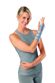 SPORLASTIC Manu-Hit Carpal Handgelenkbandage S links schwarz (1 Stk)