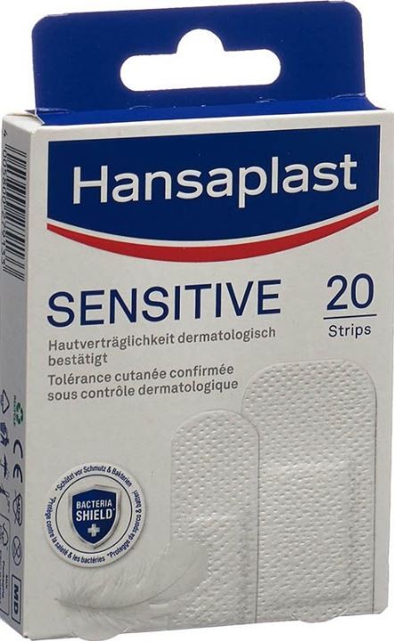 Hansaplast Sensitive Strips (20 Stk)