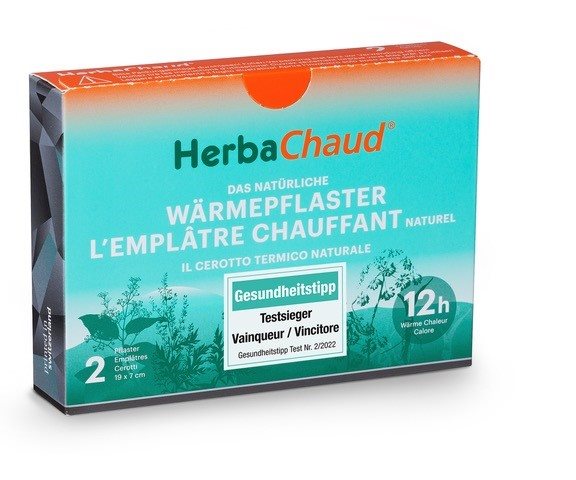 HerbaChaud Wärmepflaster 19 x 7cm (2 Stk)