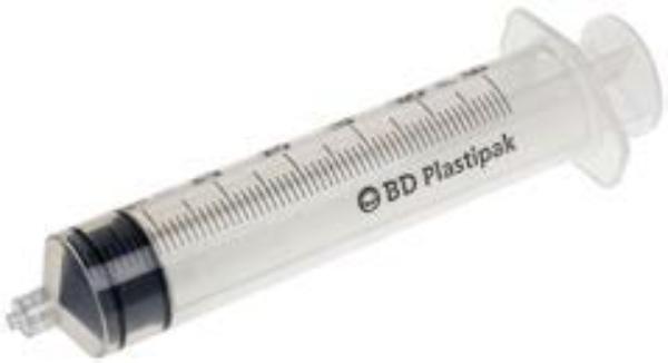 BD Plastipak Seringue 50/60ml, 3 pièces, Luer-Lock centré (60 pces)
