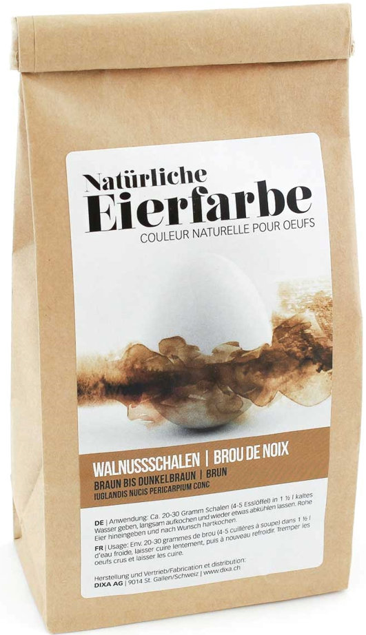Dixa Eierfarbe Walnussschalen geschnitten (90g)