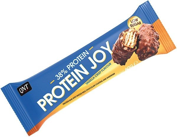 QNT 38% Protein Joy Bar Low Sugar Vanille Crisp (60g)