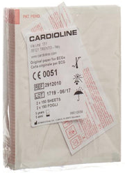 Cardioline Papier d'enregistrement plié ar 1200 30mx120mm (1 pce)
