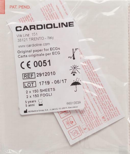 Cardioline Papier d'enregistrement plié ar 1200 30mx120mm (1 pce)