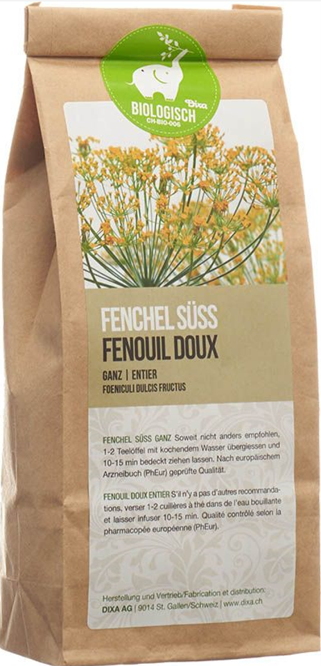 Dixa Fenchel süss Bio ganz (200g)
