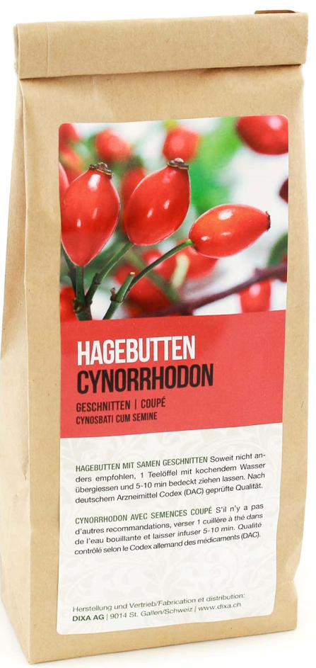 Dixa Hagebutten mit Samen DAC Bio geschnitten (200g)