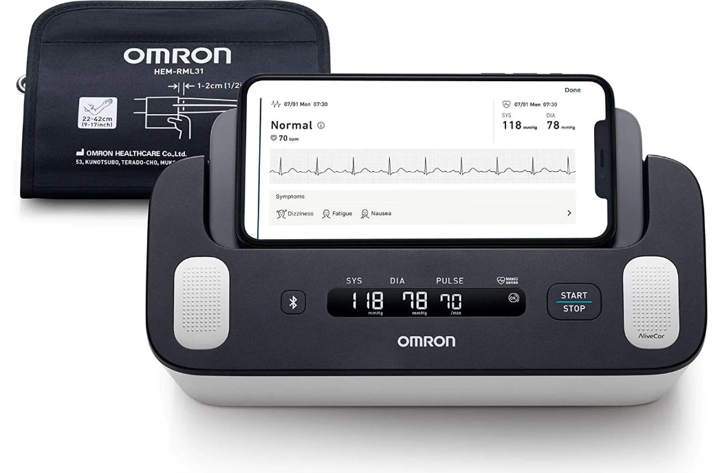 OMRON Complete Oberarm Blutdruck mit EKG-Funktion (1 Stk)