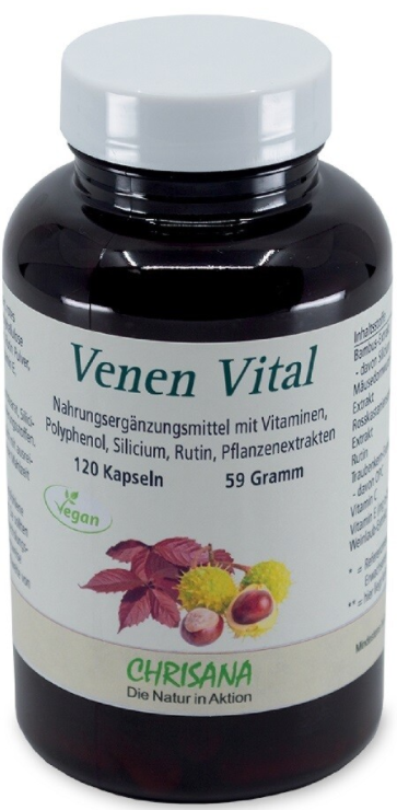 CHRISANA Venen Vital Kapseln (120 Stk)