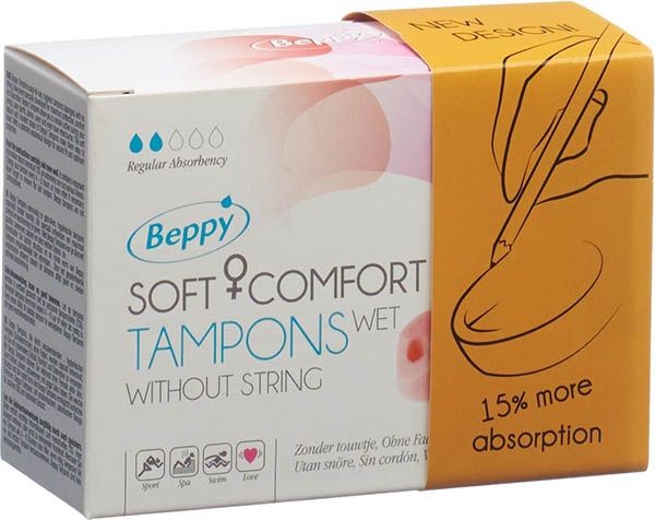 Beppy Soft Comfort Tampons Wet (2 Stk)