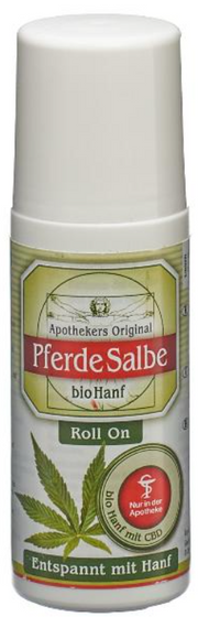 Apothekers Original Pferde Salbe bio Hanf Roll on (75ml)
