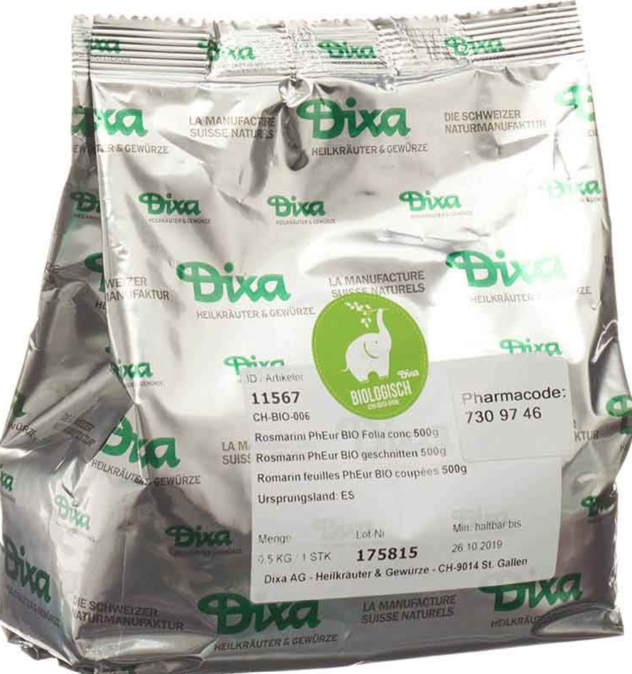 Dixa Rosmarin PhEur Bio geschnitten (1kg)