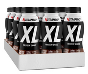NUTRAMINO Protein XL Recovery Shake Chocolate (12x475ml)