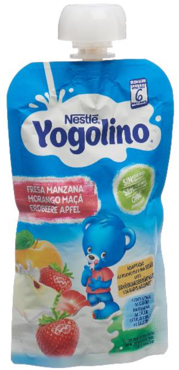 Nestle Yogolino Erdbeere Apfel 6M (100g)