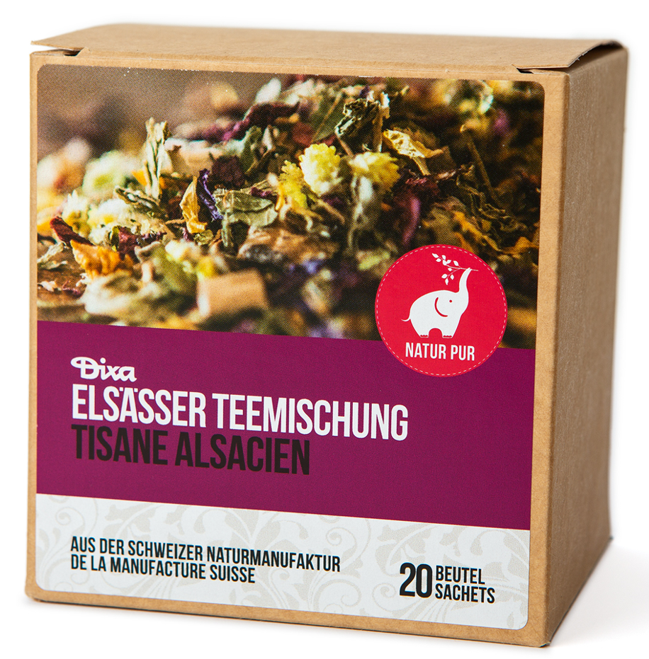 Dixa Teemischung Elsässer Pyramiden Beutel (20 Stk)