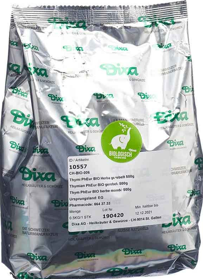 Dixa Thymian PhEur Bio gerebelt gereinigt (500g)