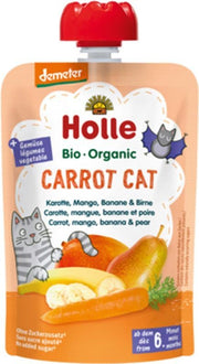 Holle Quetschbeutel Carrot Cat (100g)