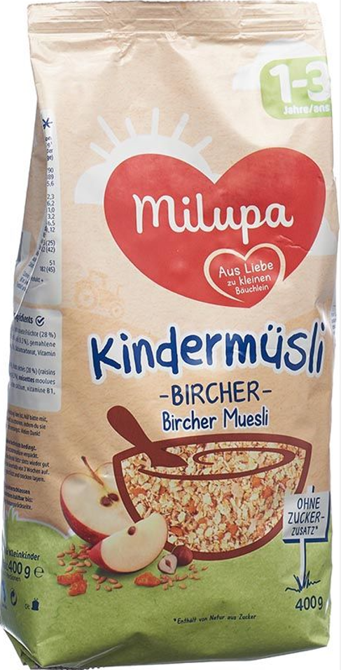Milupa Kindermüsli zartes Bircher (400g)