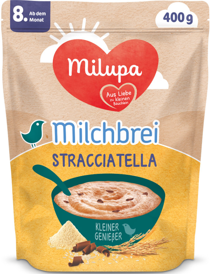 Milupa Milchbrei Stracciatella ab 8 Monaten (400g)
