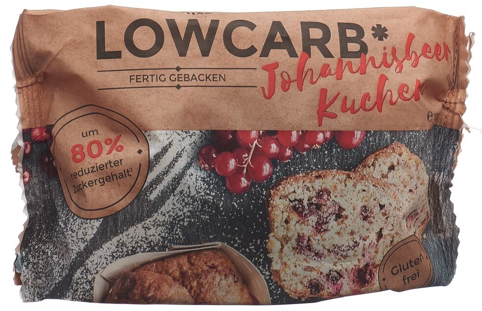 Panifactum Lowcarb Johannisbeerkuchen glutenfrei (100g)