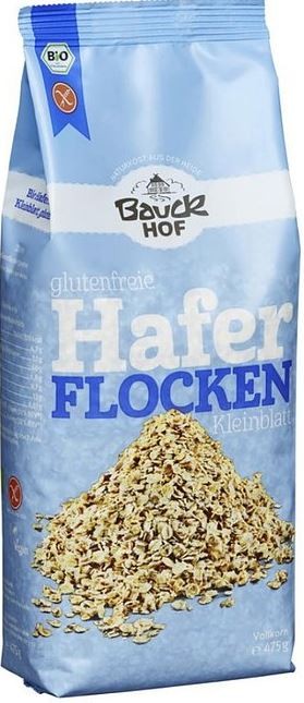Bauckhof glutenfreie Haferflocken Kleinblatt (475g)