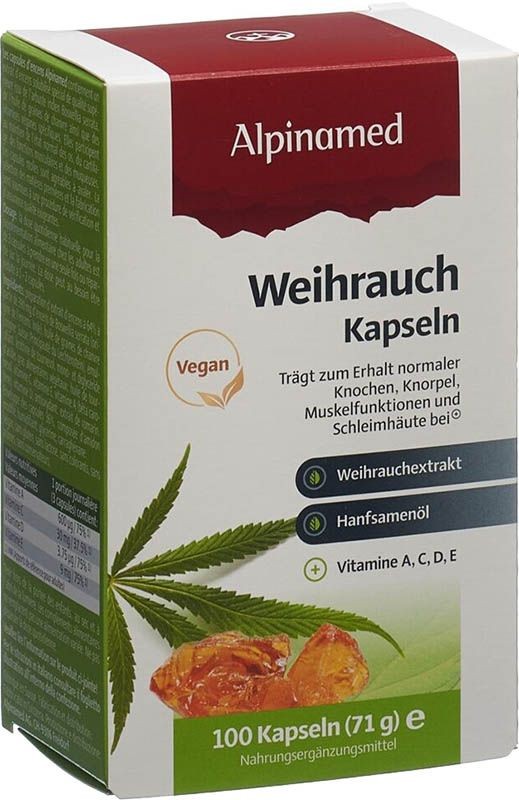 Alpinamed Weihrauch Kapseln (100 Stk)